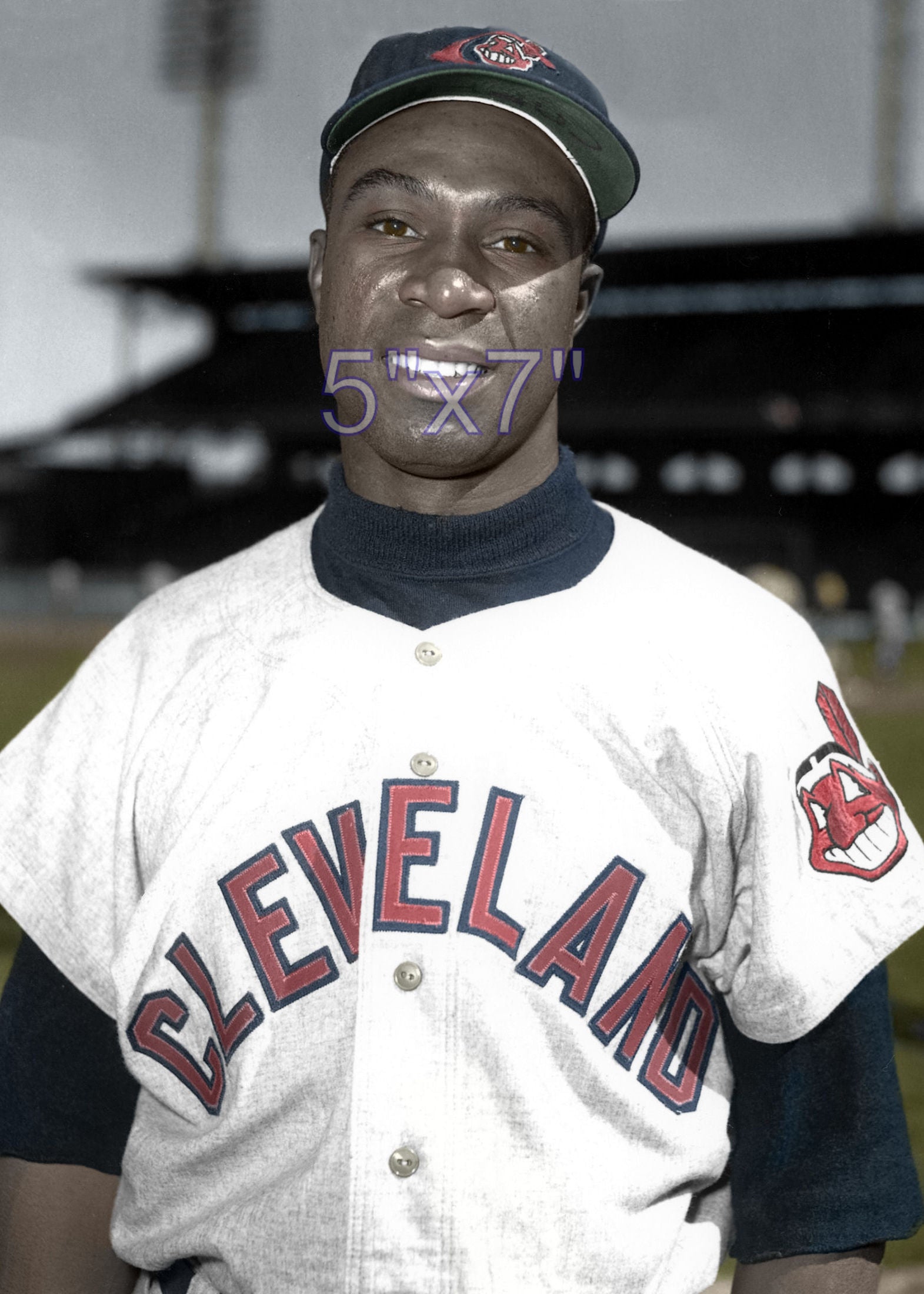 Joe Caffie - 1956-57 Cleveland Indians - choose a size & style