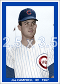 Joe Campbell - 1967 Chicago Cubs - choose a size & style