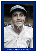 Joe Cascarella - 1934 Philadelphia Athletics - choose a size & style