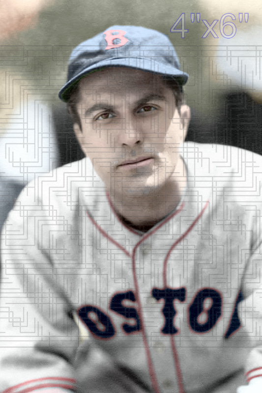 Joe Cascarella - 1936 Boston Red Sox - choose a size & style