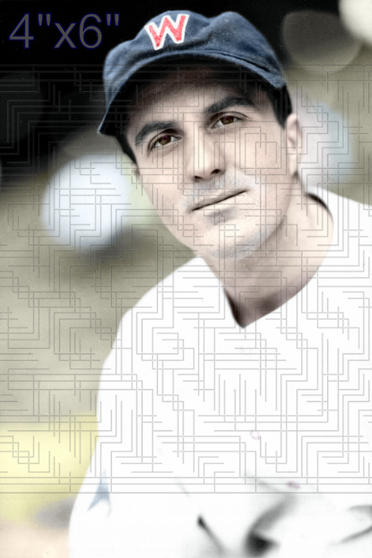 Joe Cascarella - 1936 Washington Senators - choose a size & style