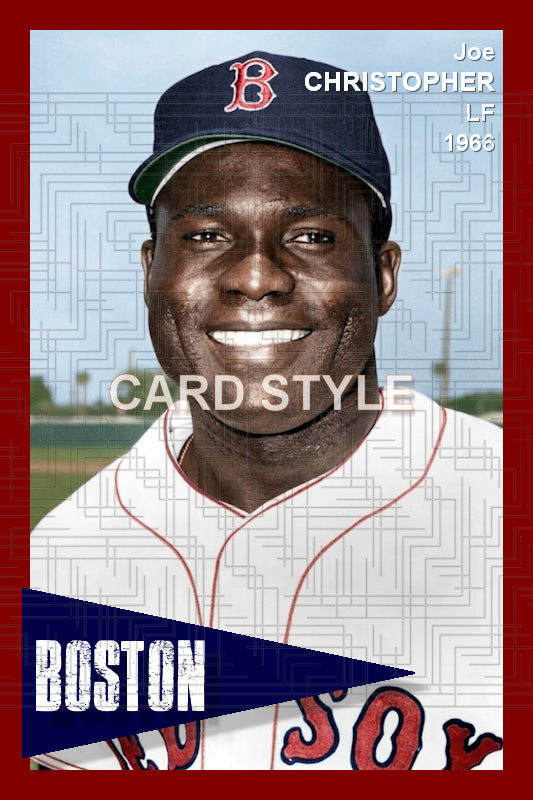 Joe Christopher - 1966 Boston Red Sox - choose a size & style