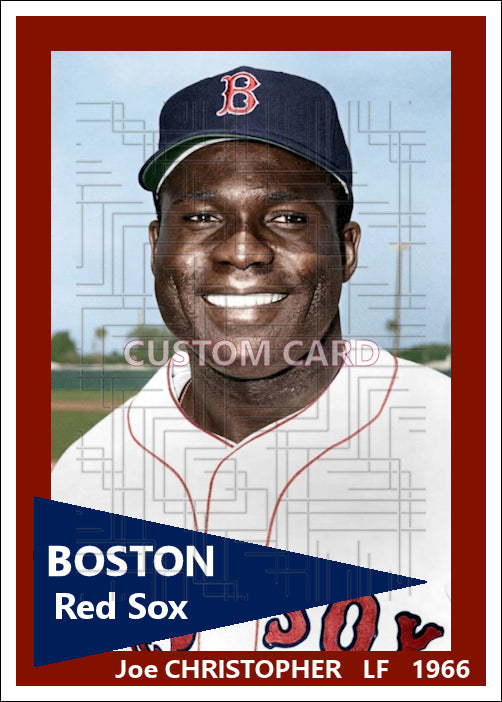 Joe Christopher - 1966 Boston Red Sox - choose a size & style