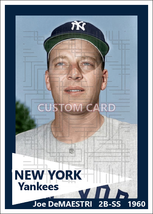 Joe DeMaestri - 1960 New York Yankees - choose a size & style