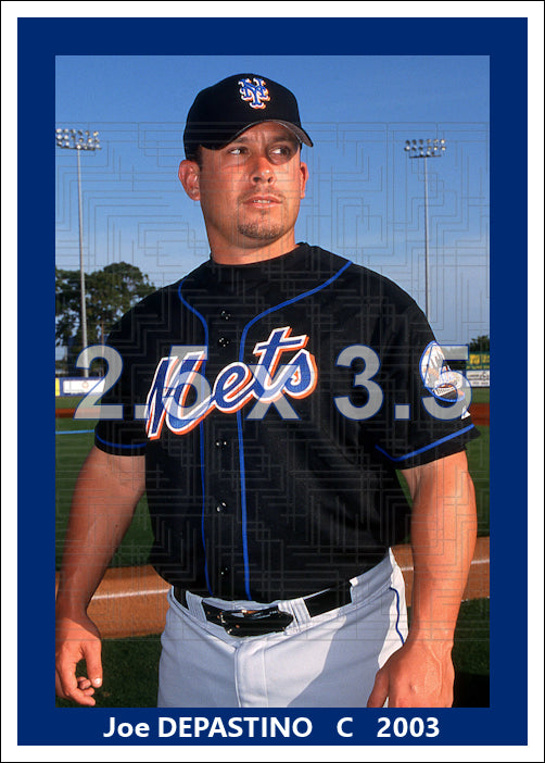 Joe Depastino - 2003 New York Mets - choose a size & style