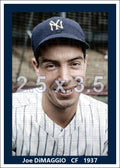 Joe DiMaggio - 1937 New York Yankees - choose a size & style