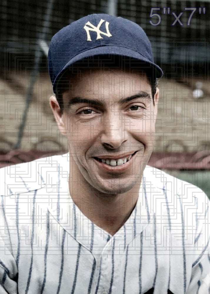 Joe DiMaggio - 1937 New York Yankees - choose a size & style