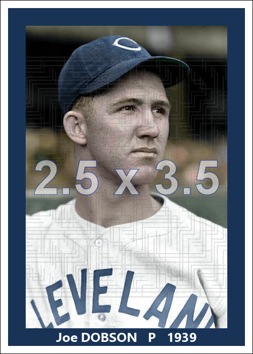 Joe Dobson - 1939 Cleveland Indians - choose a size & style