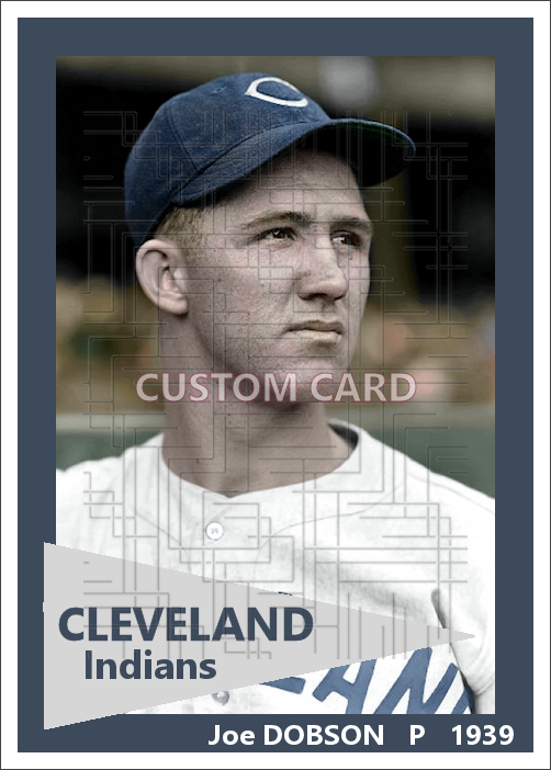 Joe Dobson - 1939 Cleveland Indians - choose a size & style