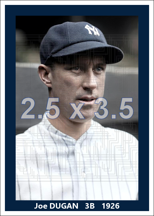 Joe Dugan - 1926 New York Yankees - choose a size & style