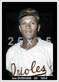 Joe Durham - 1954 Baltimore Orioles - choose a size & style