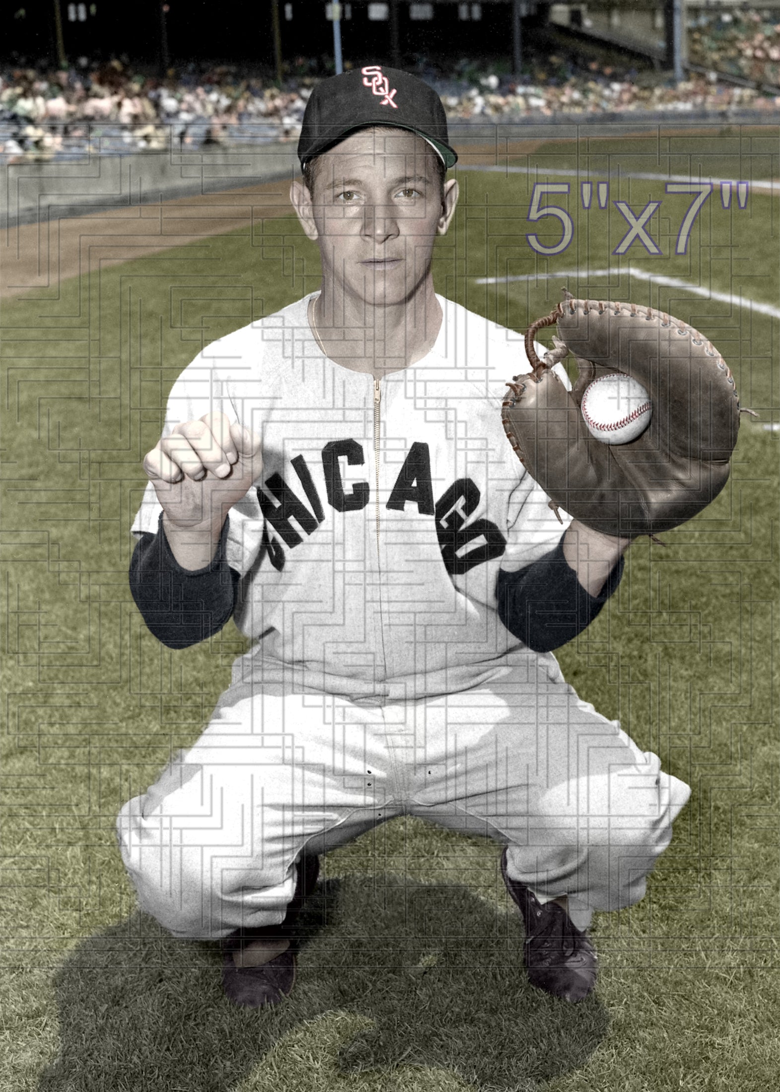 Joe Erautt - 1951 Chicago White Sox - choose a size & style