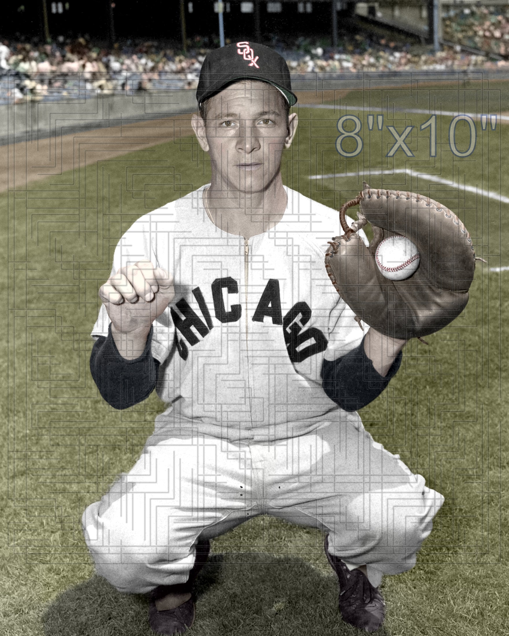 Joe Erautt - 1951 Chicago White Sox - choose a size & style
