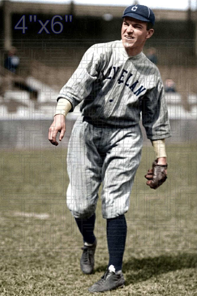Joe Evans - 1917 Cleveland Indians - choose a size & style