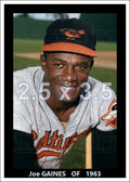 Joe Gaines - 1963 Baltimore Orioles - choose a size & style