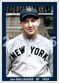 Joe Gallagher - 1939 New York Yankees - choose a size & style