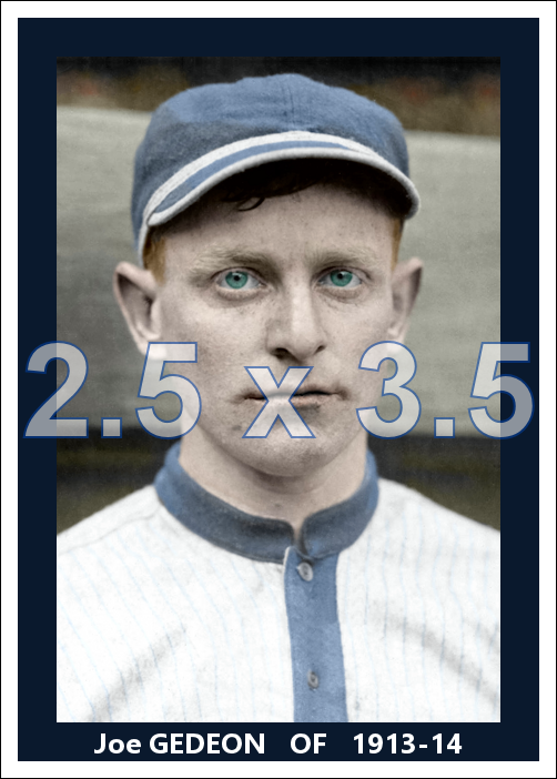 Joe Gedeon - 1913-14 Washington Senators - choose a size & style