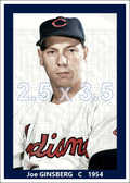 Joe Ginsberg - 1954 Cleveland Indians - choose a size & style