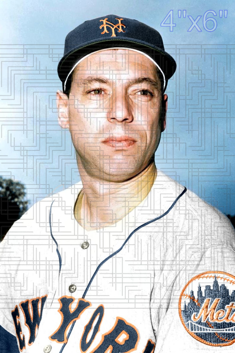 Joe Ginsberg - 1962 New York Mets - choose a size & style