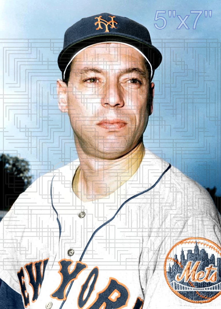 Joe Ginsberg - 1962 New York Mets - choose a size & style