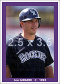 Joe Girardi - 1993 Colorado Rockies - choose a size & style