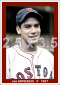 Joe Gonzales - 1937 Boston Red Sox - choose a size & style