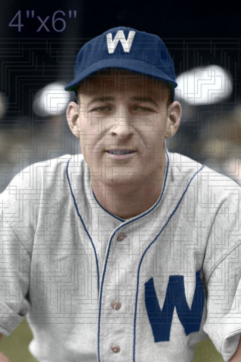 Joe Grace - 1946 Washington Senators - choose a size & style