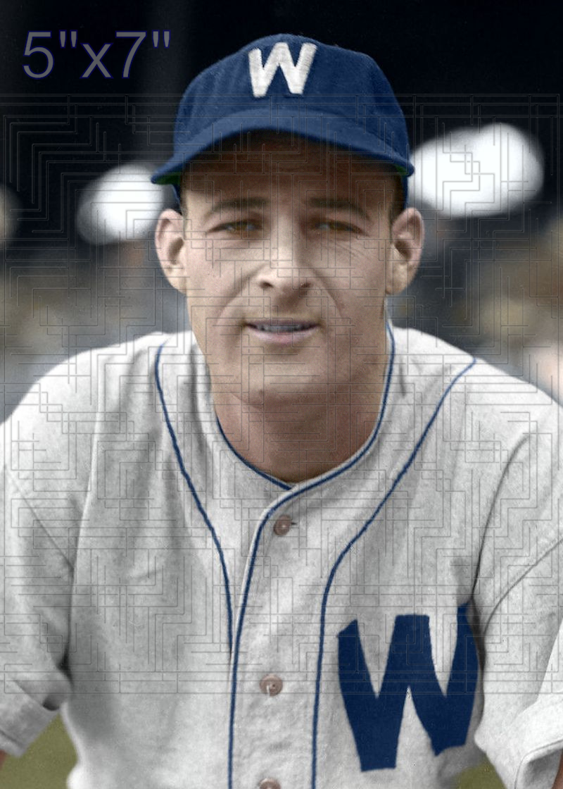 Joe Grace - 1946 Washington Senators - choose a size & style