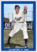 Joe Hatten - 1946 Brooklyn Dodgers - choose a size & style