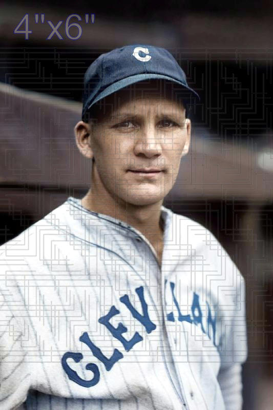 Joe Hauser - 1929 Cleveland Indians - choose a size & style