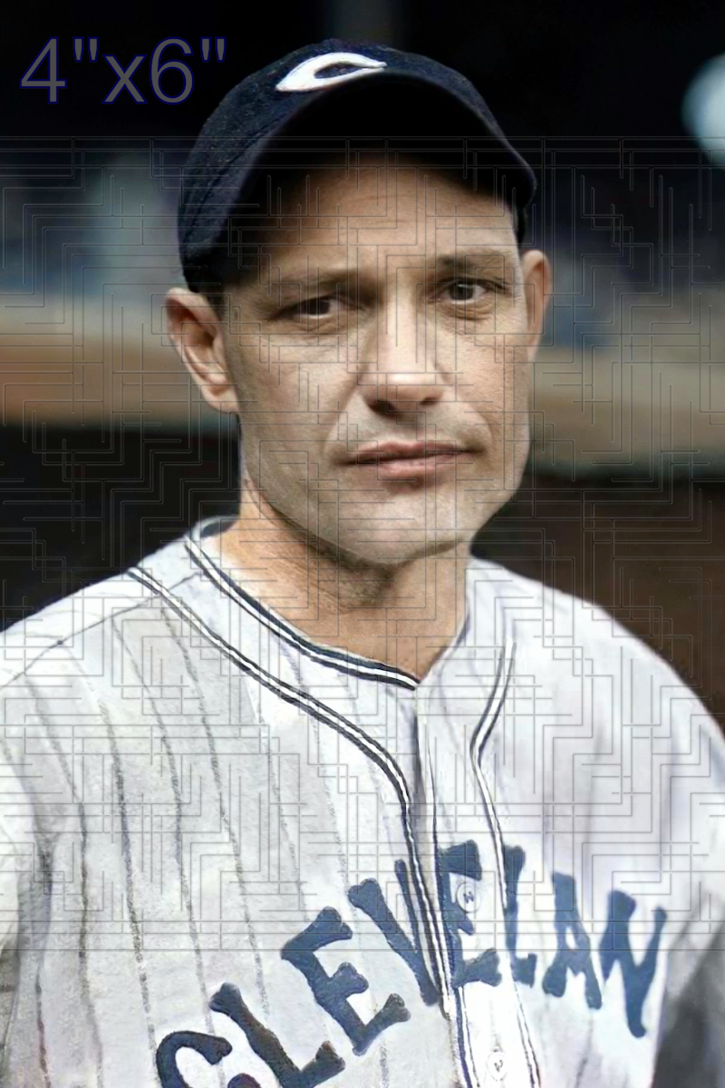 Joe Heving - 1937 Cleveland Indians - choose a size & style