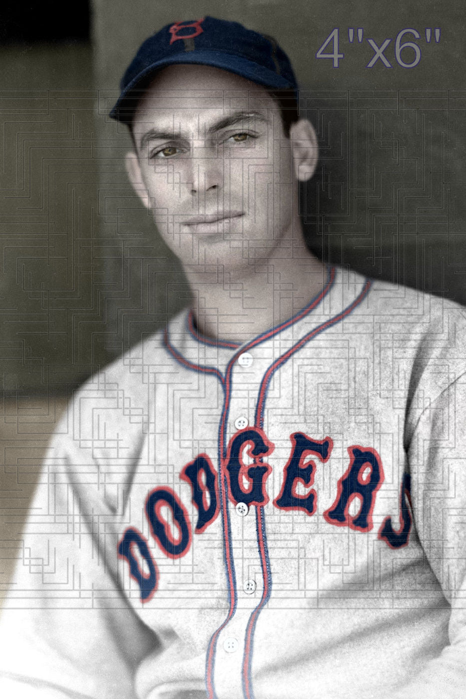 Joe Hutcheson - 1933 Brooklyn Dodgers - choose a size & style