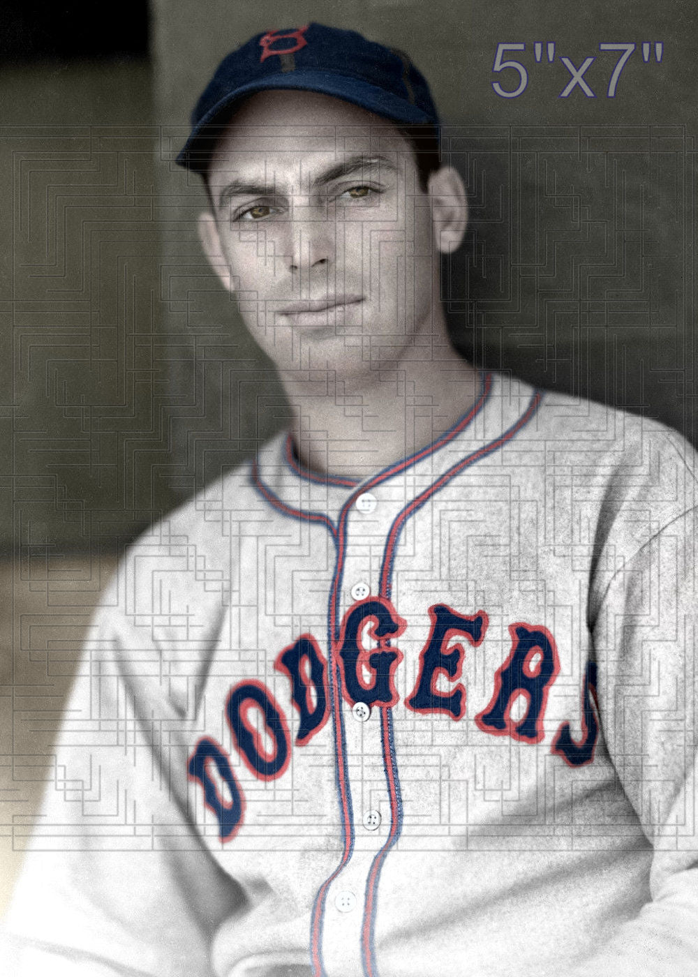Joe Hutcheson - 1933 Brooklyn Dodgers - choose a size & style