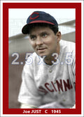 Joe Just - 1945 Cincinnati Reds - choose a size & style