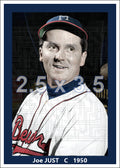 Joe Just - 1950 Milwaukee Brewers - choose a size & style