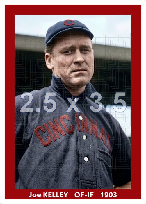 Joe Kelley - 1903 Cincinnati Reds - choose a size & style