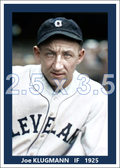 Joe Klugman - 1925 Cleveland Indians - choose a size & style