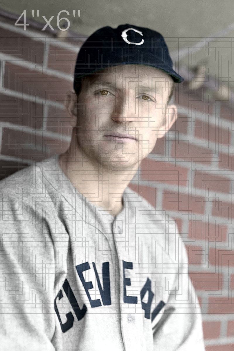 Joe Krakauskas - 1941 Cleveland Indians - choose a size & style