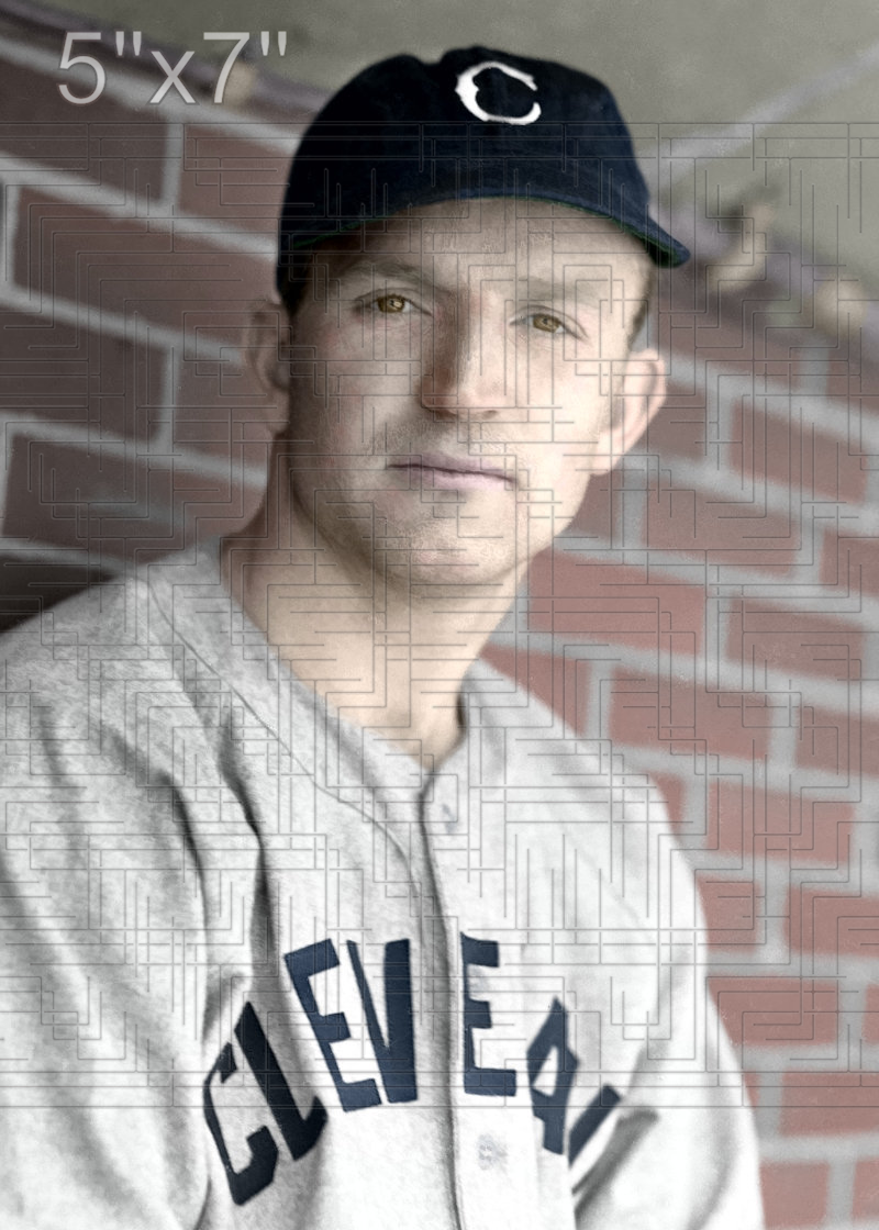 Joe Krakauskas - 1941 Cleveland Indians - choose a size & style