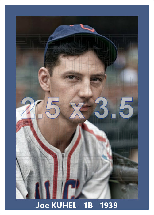 Joe Kuhel - 1939 Chicago White Sox - choose a size & style