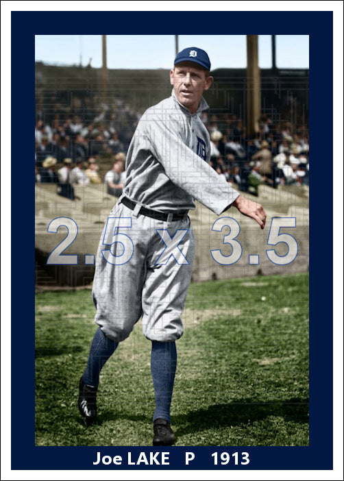 Joe Lake - 1913 Detroit Tigers - choose a size & style