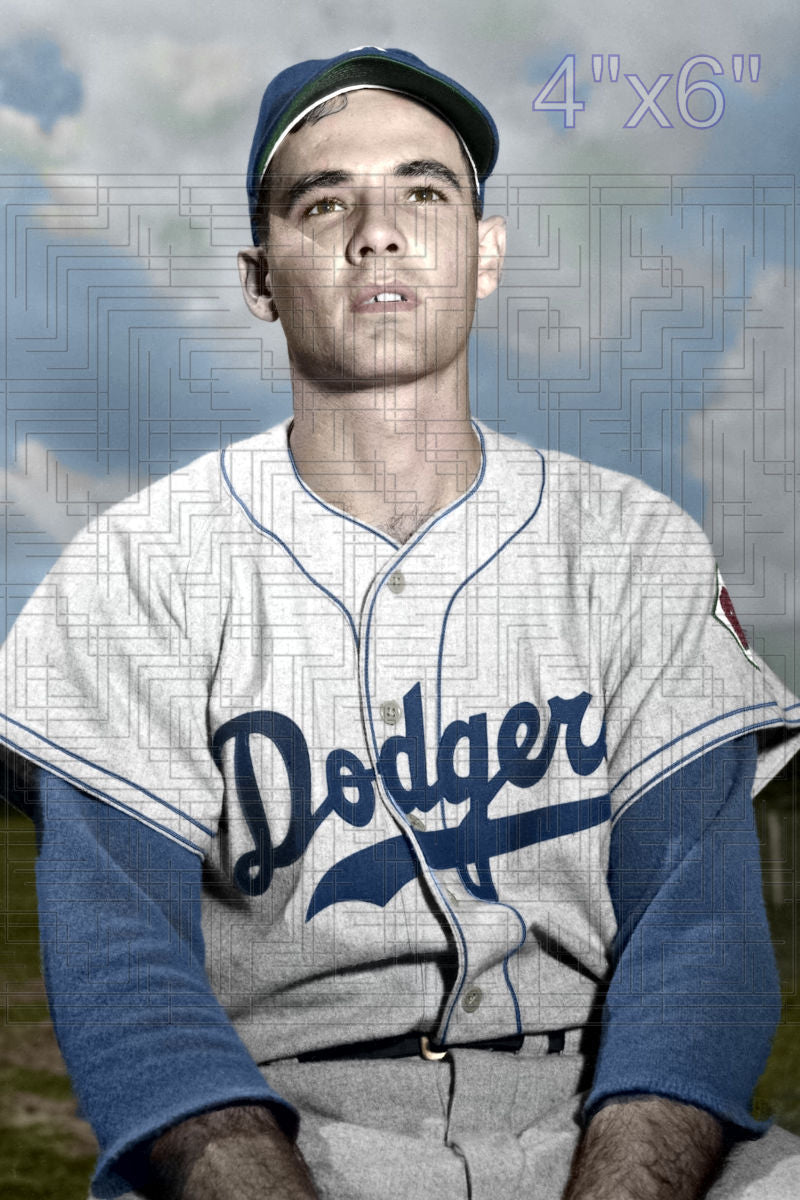 Joe Landrum - 1951 Brooklyn Dodgers - choose a size & style