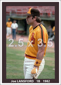 Joe Lansford - 1982 San Diego Padres - choose a size & style