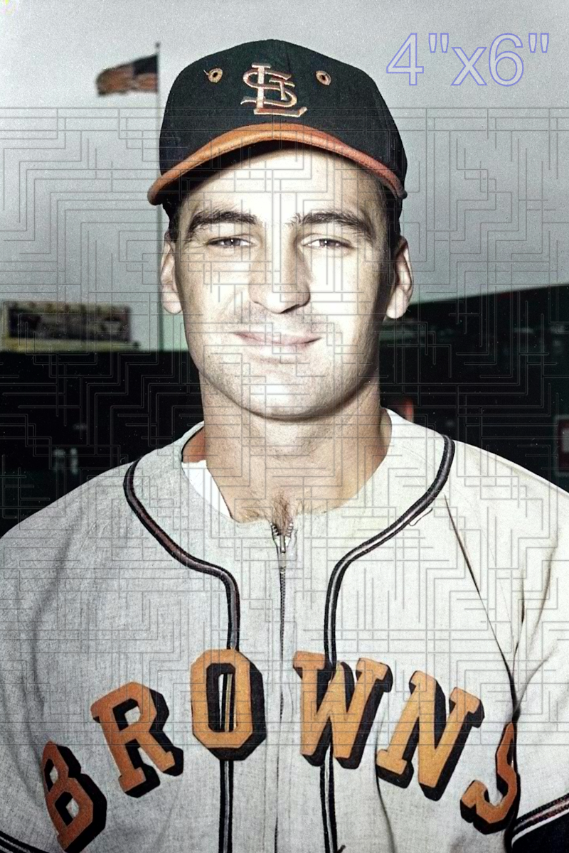 Joe Lutz - 1951 St. Louis Browns - choose a size & style