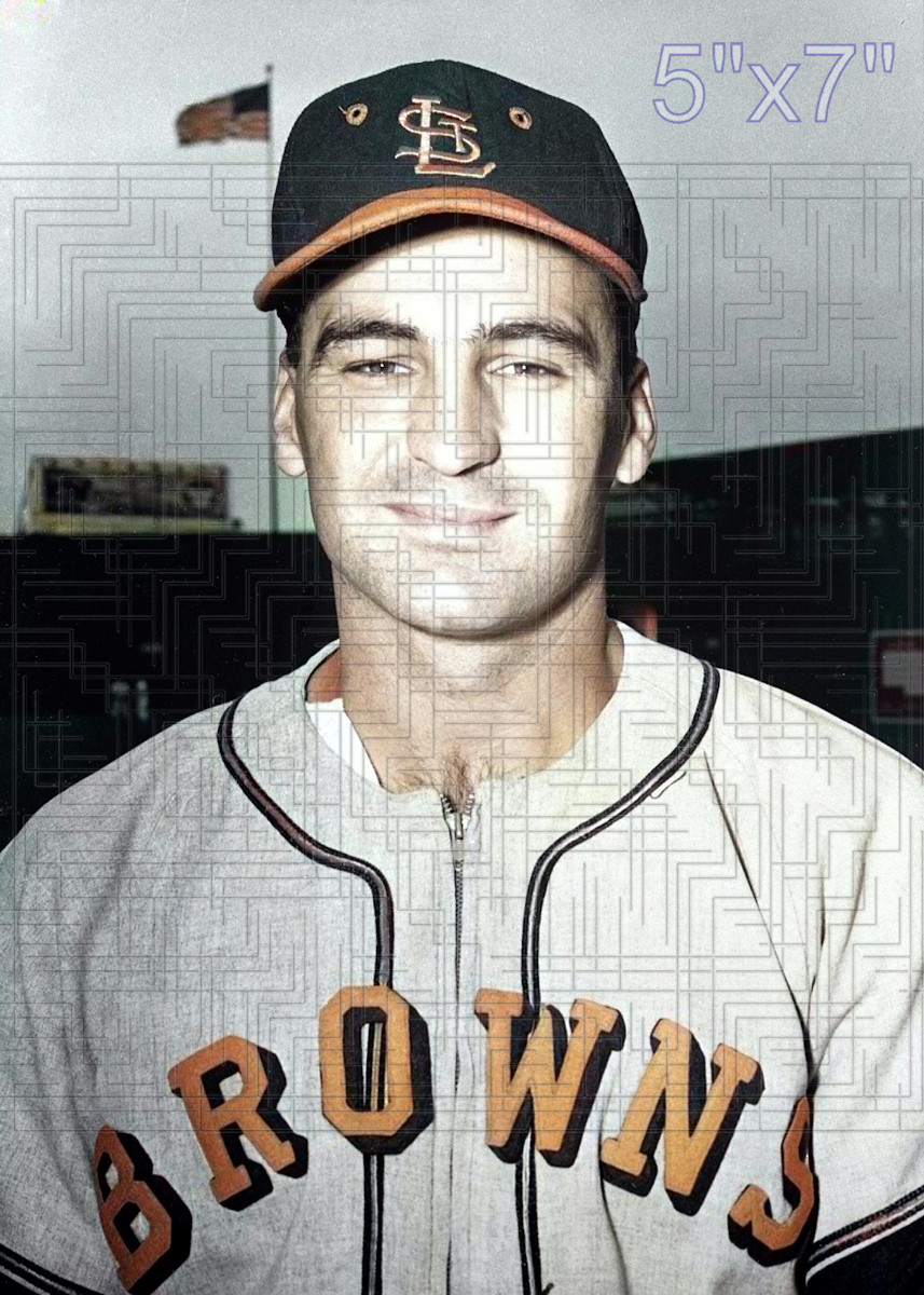 Joe Lutz - 1951 St. Louis Browns - choose a size & style
