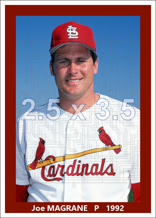 Joe Magrane - 1992 St. Louis Cardinals - choose a size & style
