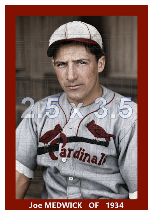 Joe Medwick - 1934 St. Louis Cardinals - choose a size & style