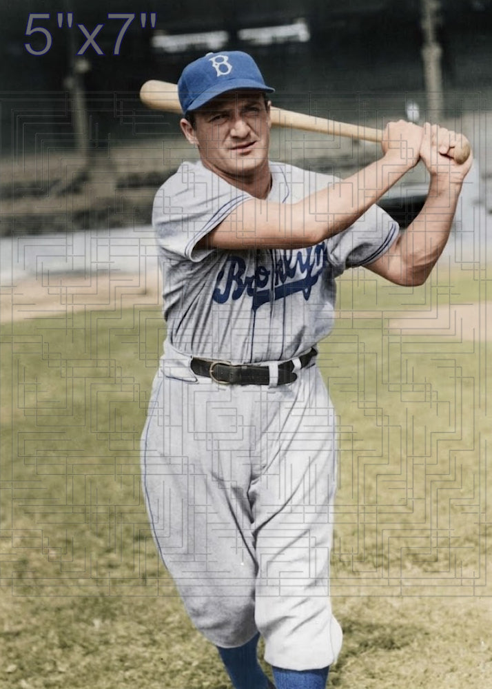 Joe Medwick - 1941 Brooklyn Dodgers - choose a size & style