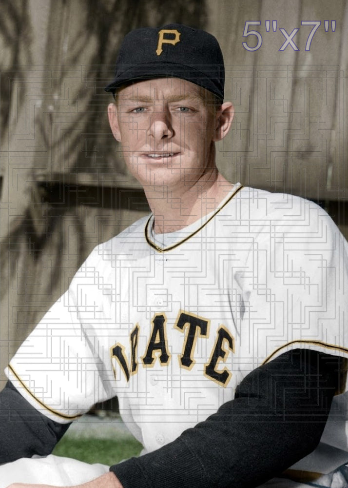 Joe Muir - 1951 Pittsburgh Pirates - choose a size & style