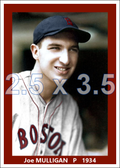 Joe Mulligan - 1934 Boston Red Sox - choose a size & style